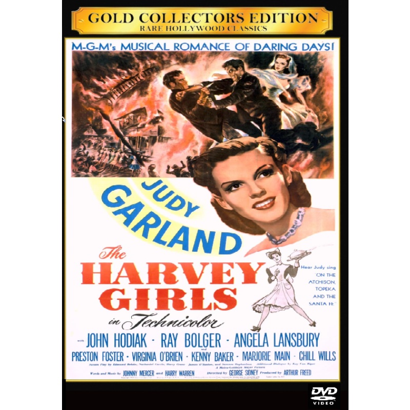 The Harvey Girls (1946) - Judy Garland - John Hodiak - Angela Lansbury - All Region - DVD