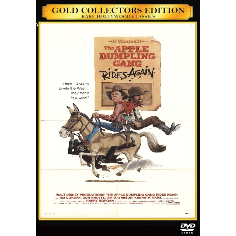 The Apple Dumpling Gang Rides Again (1979) - Don Knotts - Tim Conway - Tim Matheson - DVD (All Region)