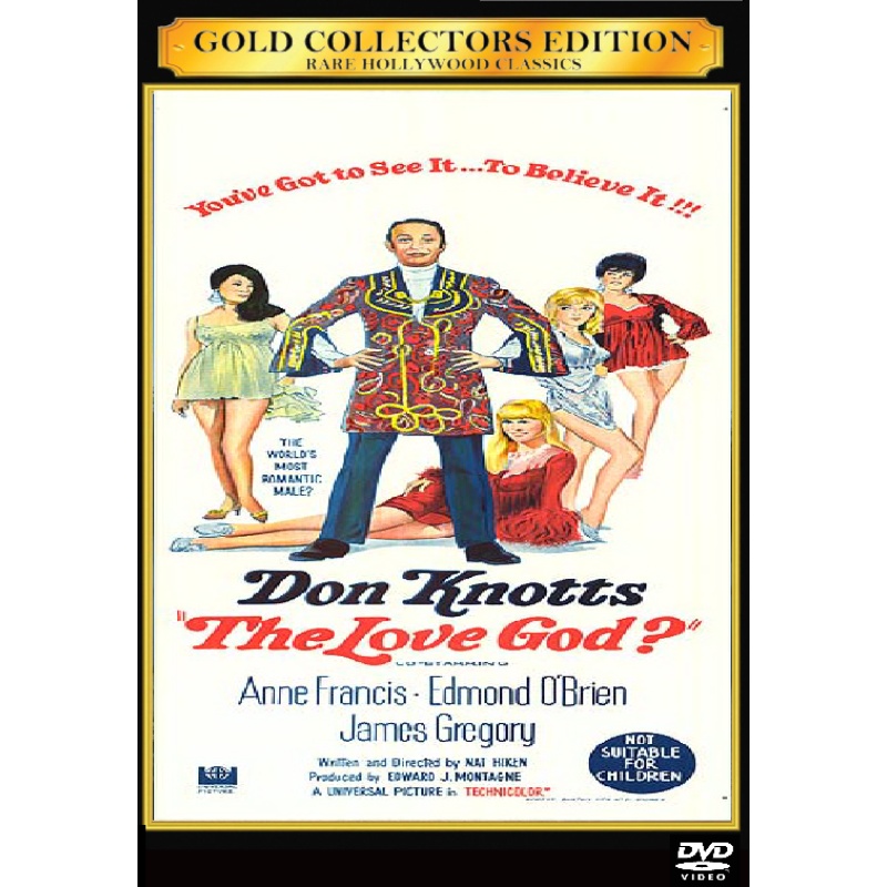 The Love God (1969) - Don Knotts - Anne Francis - Edmond O'Brien - DVD (All Region)