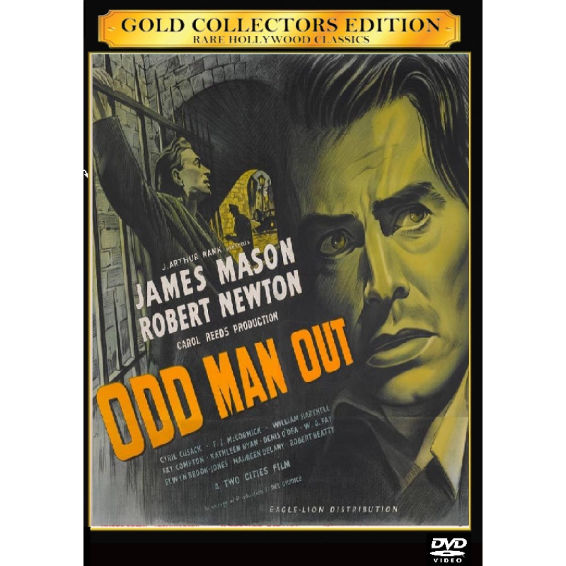 Odd Man Out (1947) - Robert Newton - James Mason - Cyril Cusack - All Region - DVD